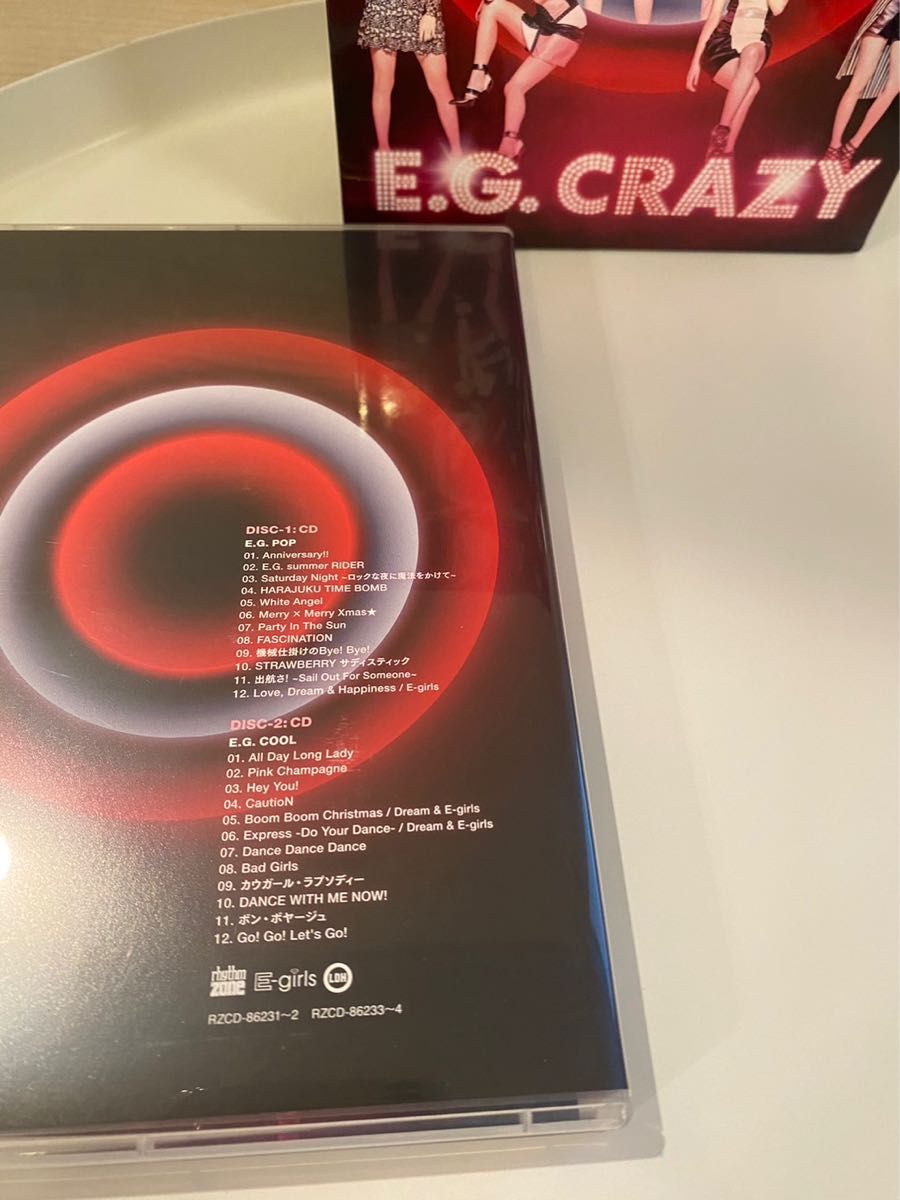 E-girls E.G.CRAZY CD＆ DVD＆フォトブック