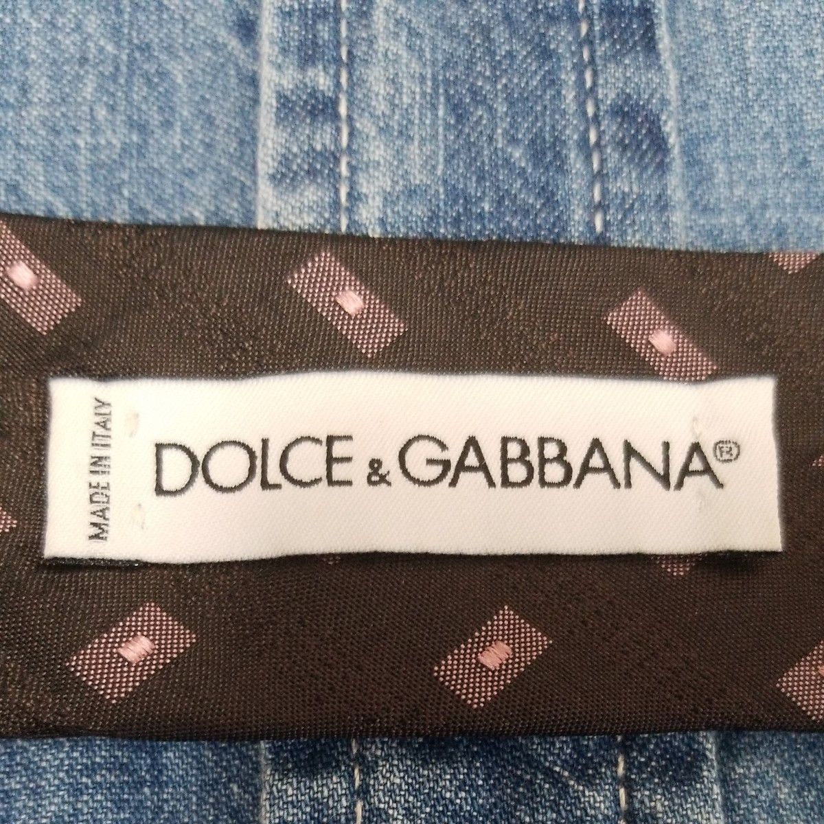 MADE IN ITALY  DOLCE&GABBANA　 ネクタイ