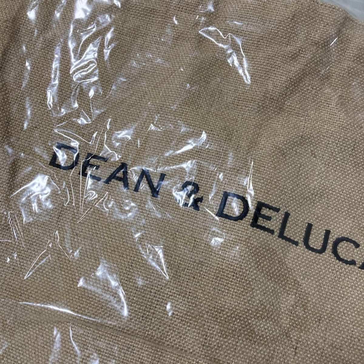 正規品　DEAN & DELUCA 20周年限定 ジュートマーケット トートバッグ Ｌ