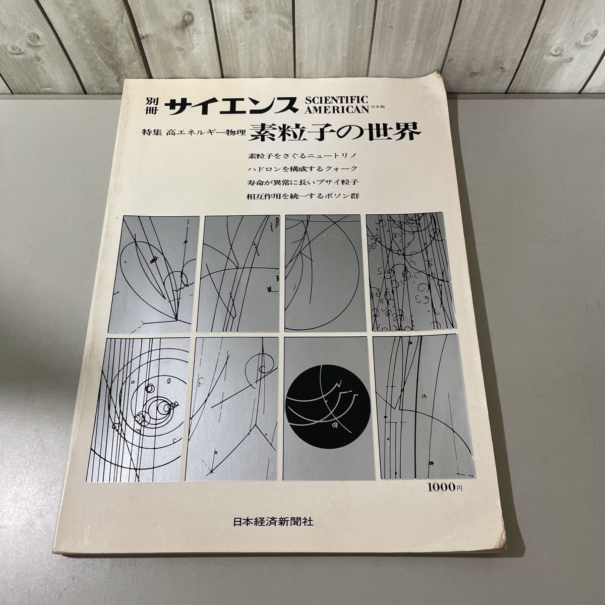 ●稀少●別冊 サイエンス 高エネルギー物理 素粒子の世界 1978年日本経済新聞社/SCIENTIFIC AMERICAN 日本版/ハドロン/クォーク ★5544_画像1