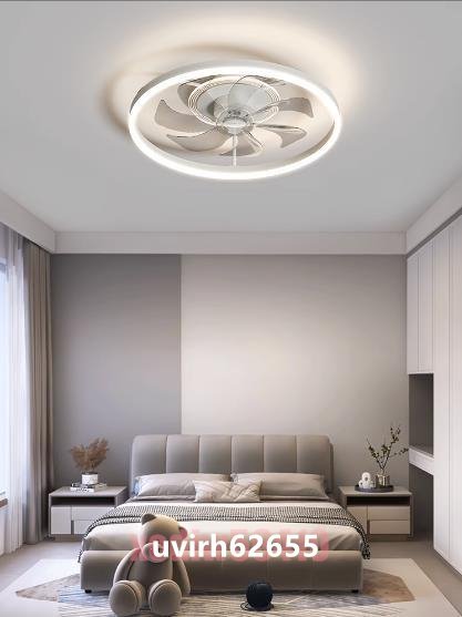 2022新商品 寝室照明 リビング照明 良い品質☆LEDシーリングファン