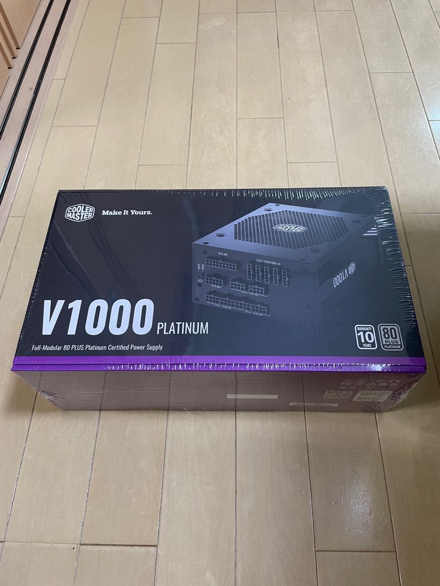 新品 Cooler Master V1000 Platinum 1000W PC電源 未開封