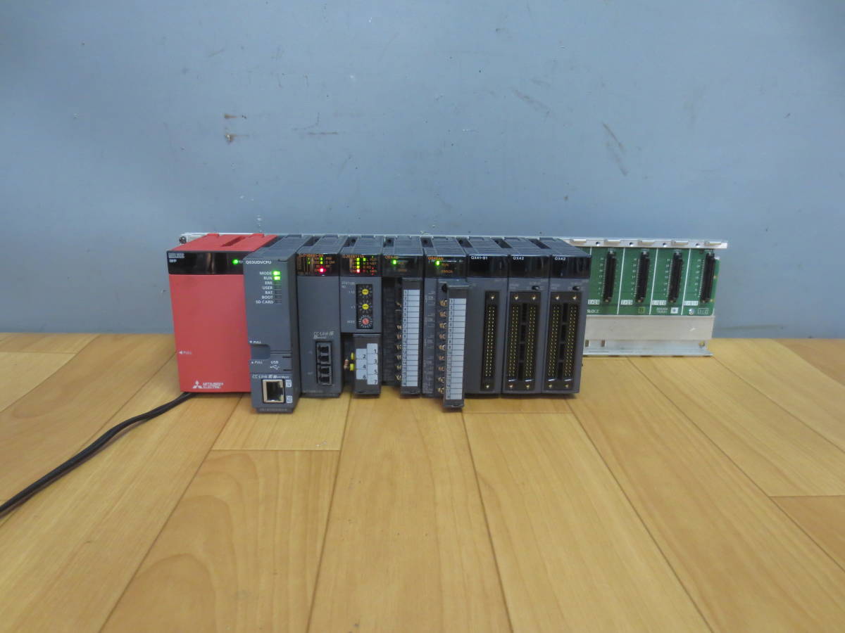 驚きの価格 ★MITSUBISHI 三菱製シーケンサ PLC CPUユニット Q03UDVCPU★Q61P★QJ71GP21-SX★QJ61BT11N★Q64AD★Q64DAN★QX41-S1★QX42 (2台)★ その他 驚きの価格 ★MITSUBISHI 三菱製シーケンサ PLC CPUユニット Q03UDVCPU★Q61P★QJ71GP21-SX★QJ61BT11N★Q64AD★Q64DAN★QX41-S1★QX42 (2台)★ その他