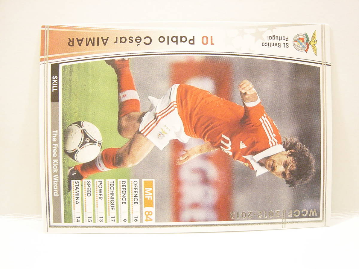 WCCF 2012-2013 EXTRA 白 パブロ・アイマール　Pablo Cesar Aimar 1979 Argentina　SL Benfica Portugal 12-13 Extra Card_画像6