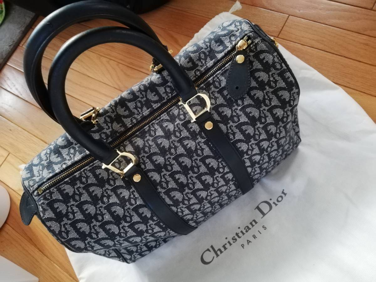 Christian Dior・ディオール☆トロッター・ボストンバッグ ・旅行