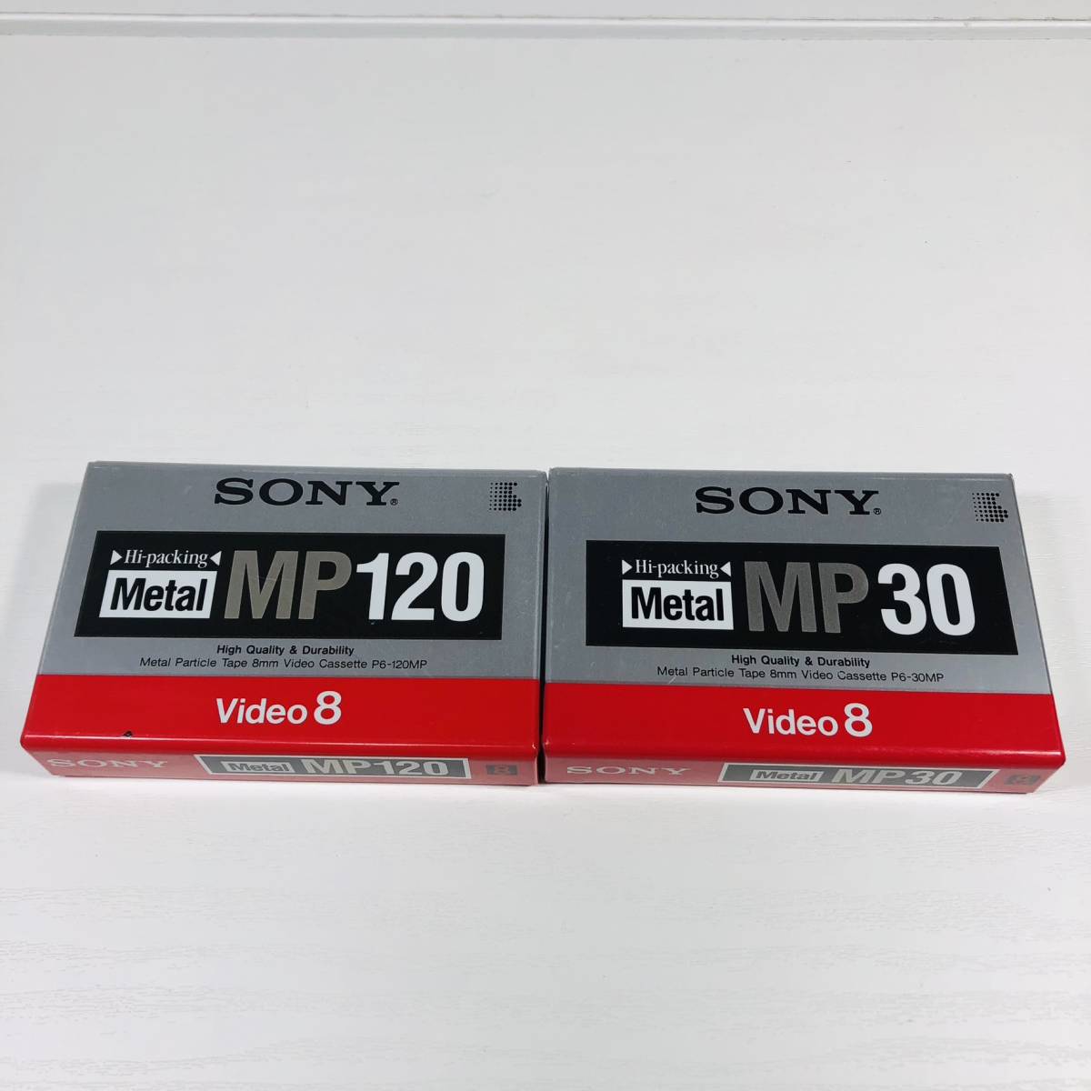  new goods SONY Metal MP120 P6-120MP MP30 P6-30MP 8mm video cassette 2 pcs set 