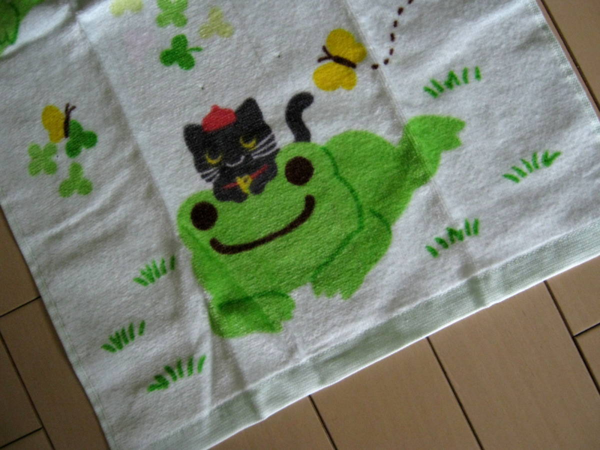 【新品】かえるのピクルス*フェイスタオル*pickles the frog_画像2