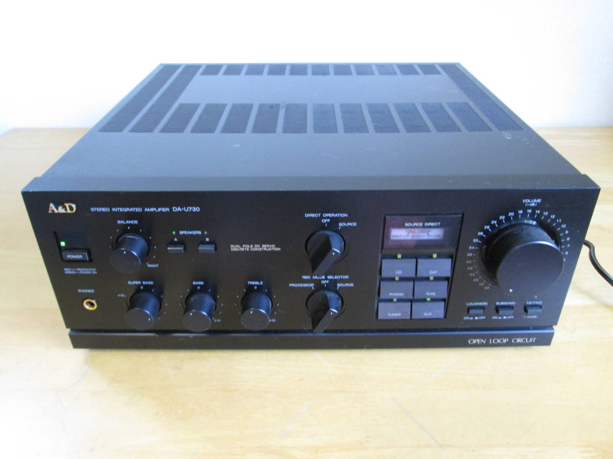 AKAI A&D ステレオプリメインアンプ DA-U730 の商品詳細 AKAI A&D ステレオプリメインアンプ DA-U730 の商品詳細