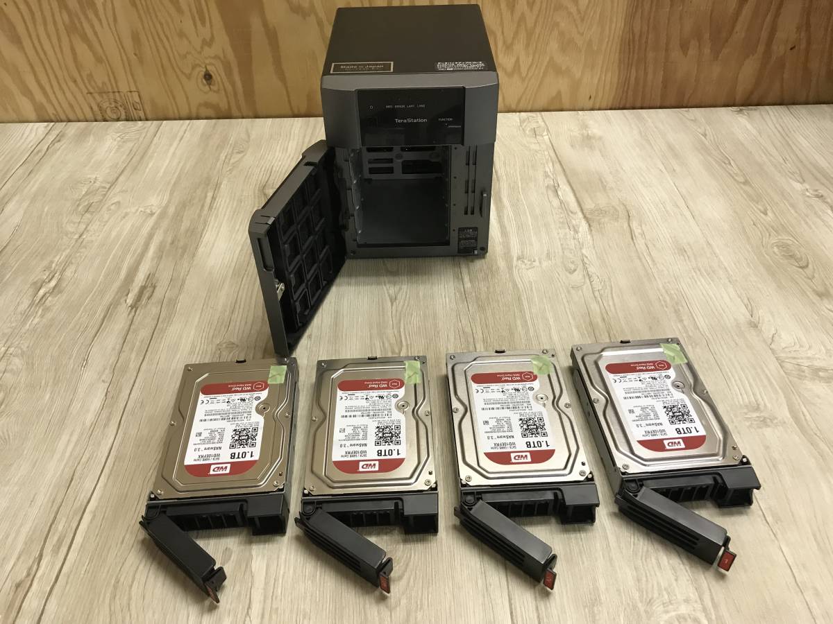 大人気新品 NAS BUFFALO -1☆動作保証/領収書可☆ #0484-0808