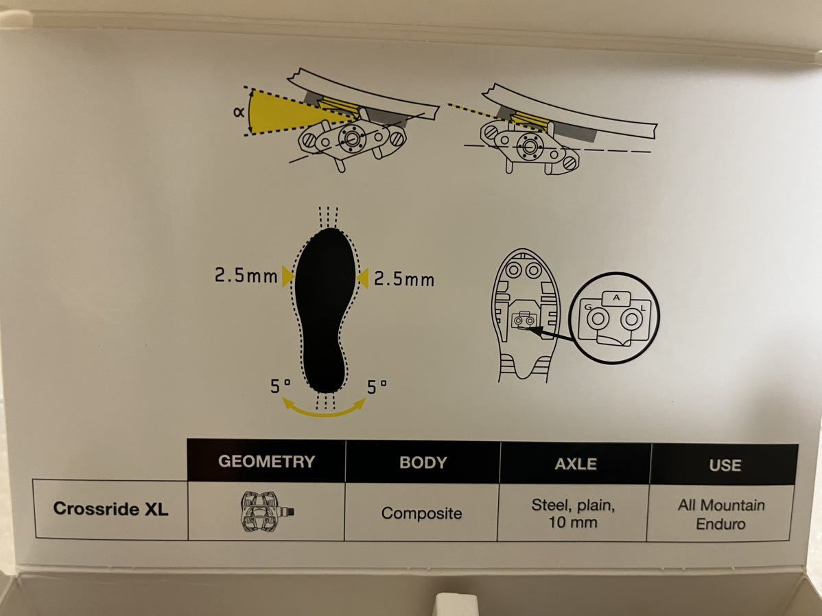 【新品4】MAVIC マビック CROSSRIDE XL MTB ビンディングペダル SPDペダル SPD_画像5