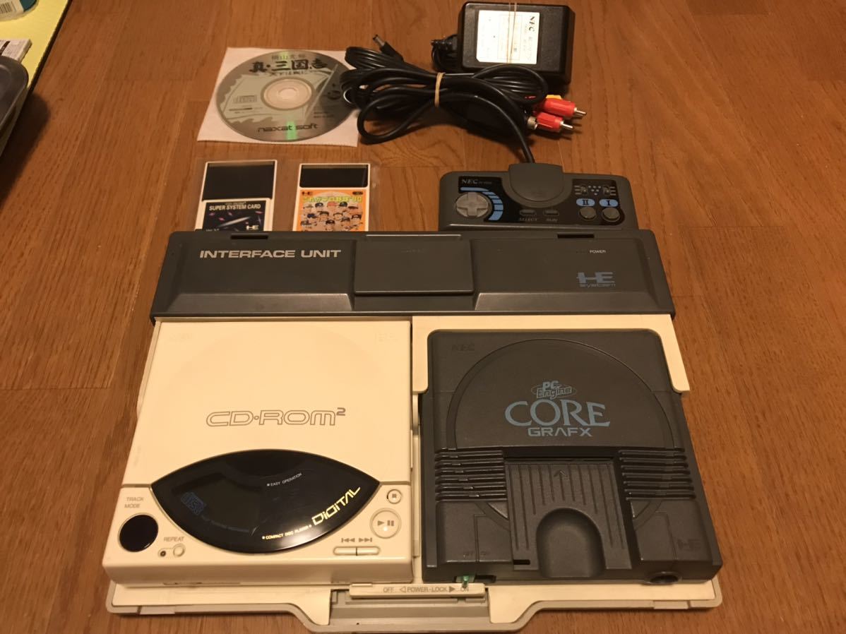 PCエンジン CD-ROM2 インターフェイス コアグラ 実動品 ジャンク扱い