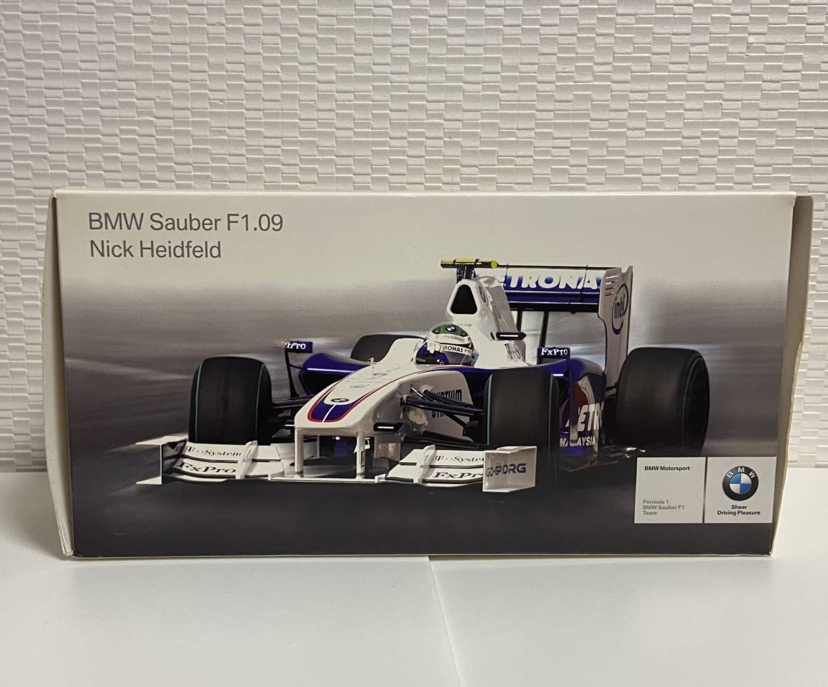 PMA 1/18 BMW ザウバーF1.09 ニック・ハイドフェルドミニチャンプス