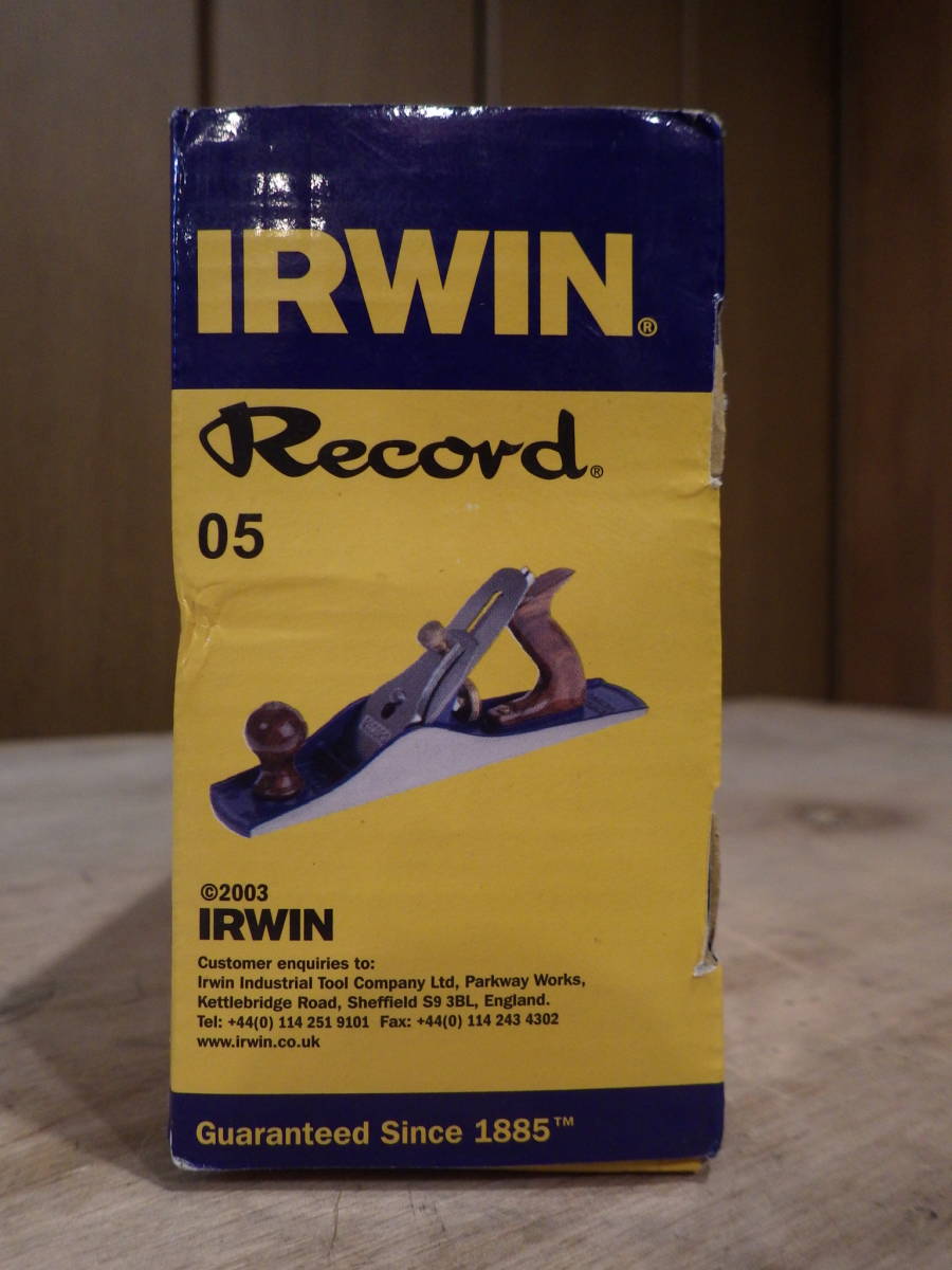 柔らかい 未使用 美品 元箱 木製グリップ 14インチ 洋カンナ Record
