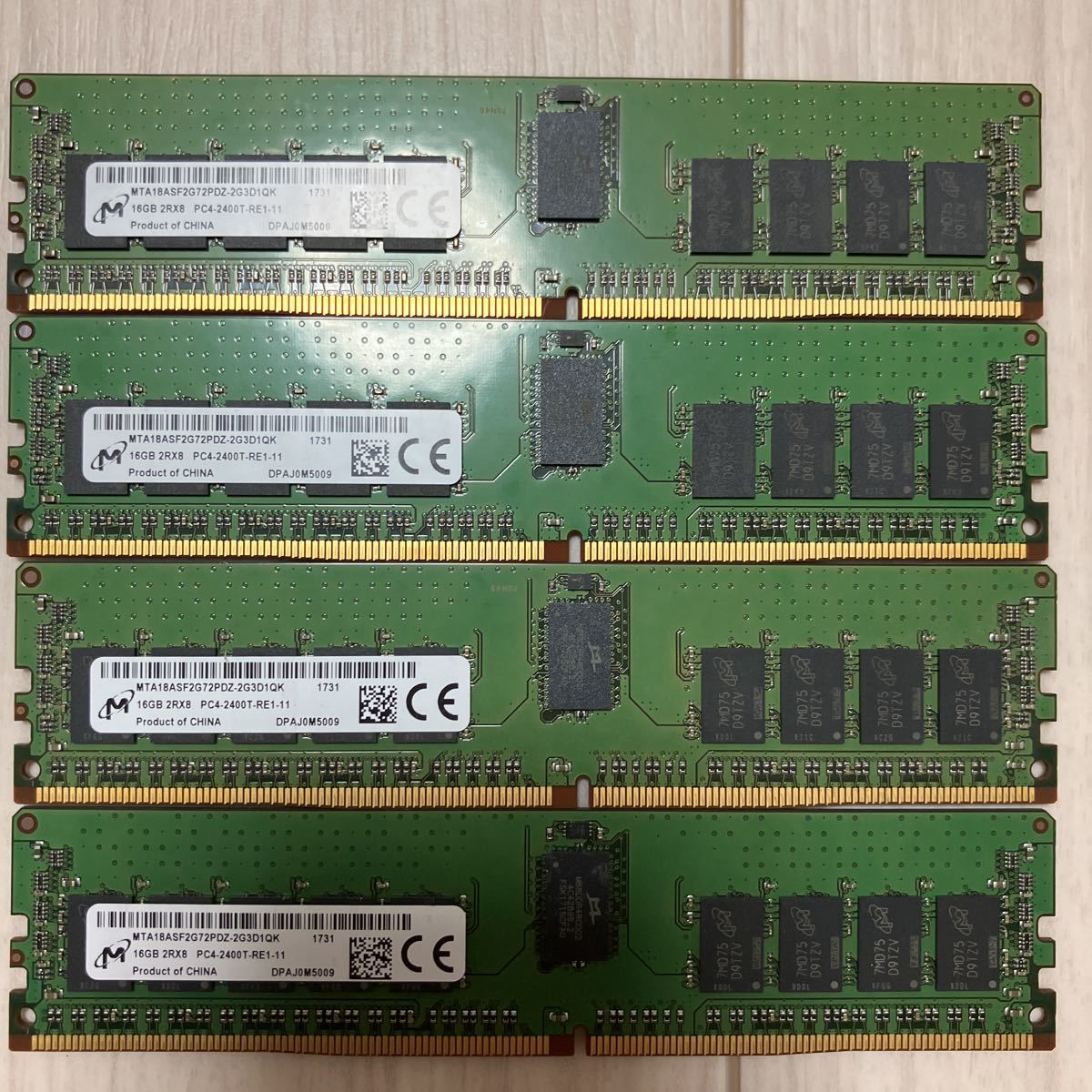 人気 マイクロン DDR4 4枚 16GB 2400 その他 - fishtowndistrict.com