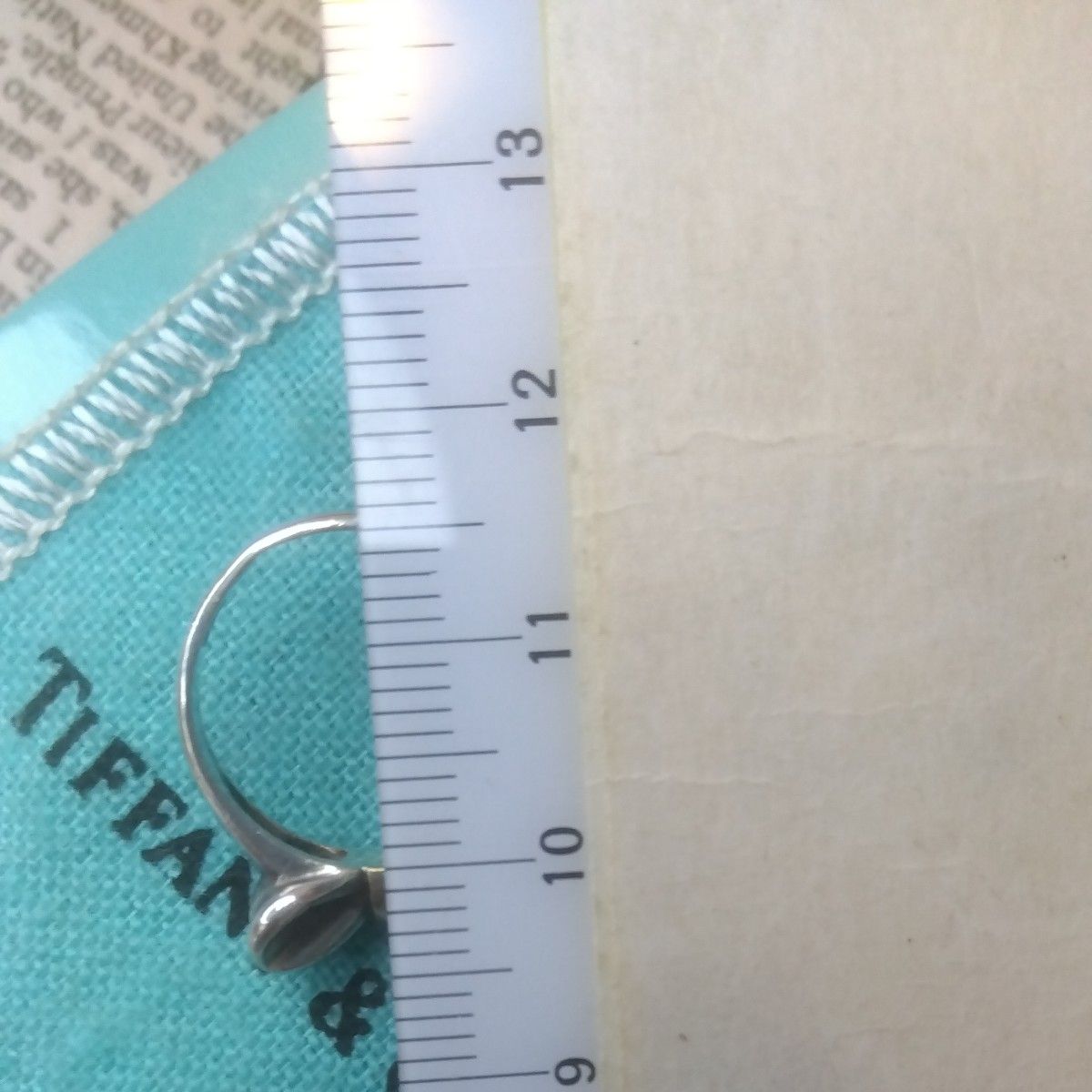 ティファニー TIFFANY&Co 925×750 コンビ リボンモチーフ 指輪 ティファニー TIFFANY&Co 925×750 コンビ リボンモチーフ 指輪