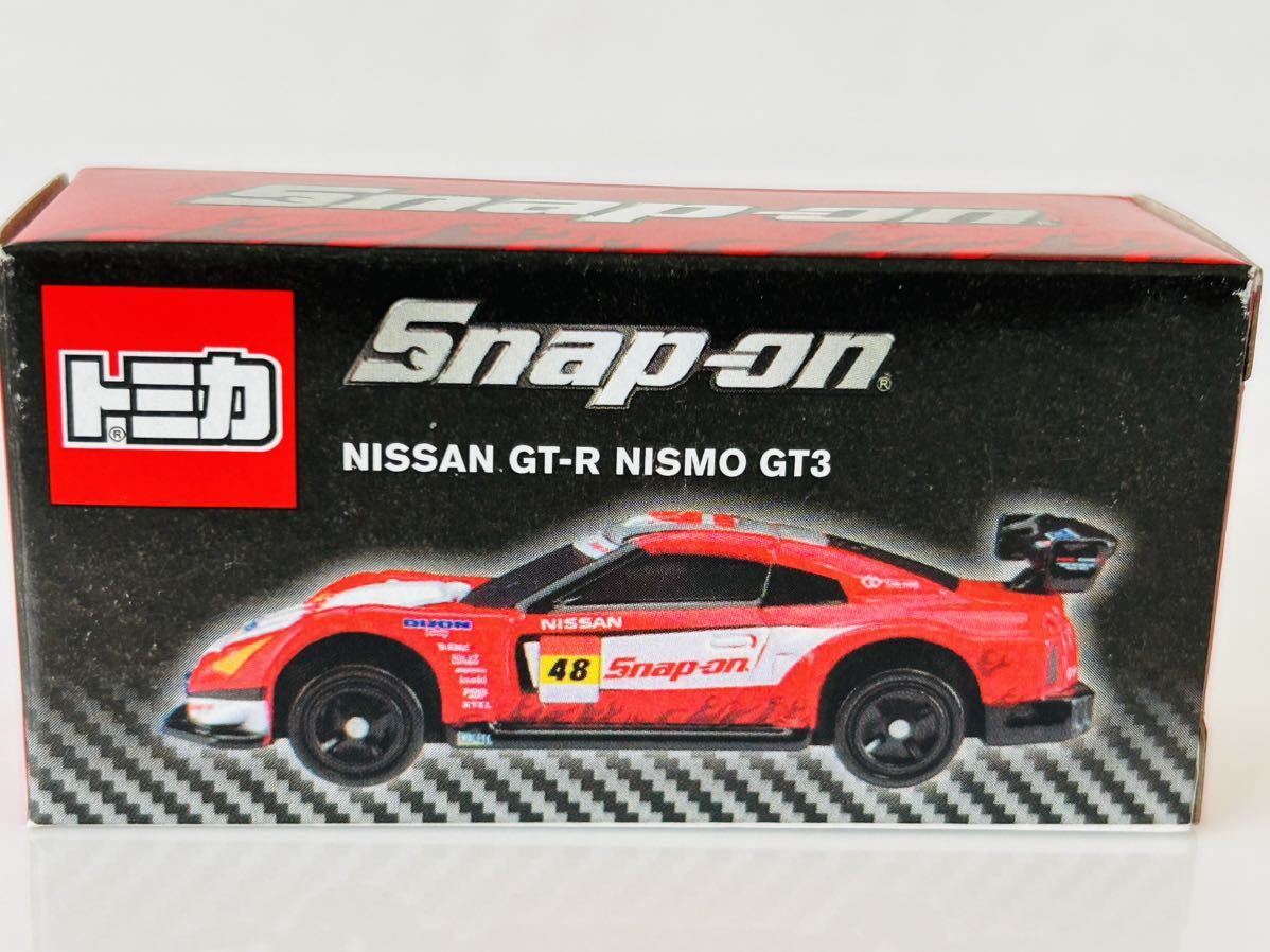 即決 トミカ スナップオン snap-on 限定 スカイライン GT-R ニスモ NISMO GT3_画像1