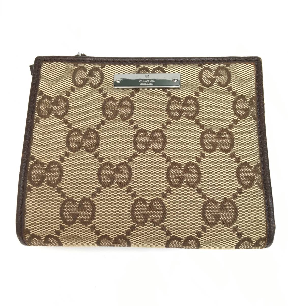 爆買い! 41547 GUCCI グッチ GG 115098 Wホック 財布 レザー