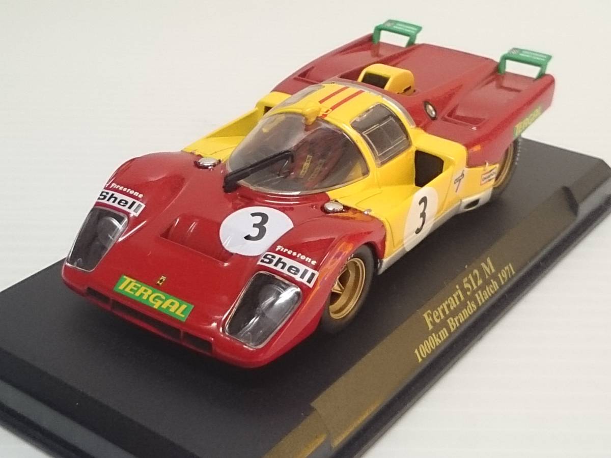 ◆91 アシェット 公式フェラーリF1コレクション vol.91 フェラーリ512M Ferrari 512M Brands Hatch 1000km ブランズ・ハッチ 1000km (1971)_画像7