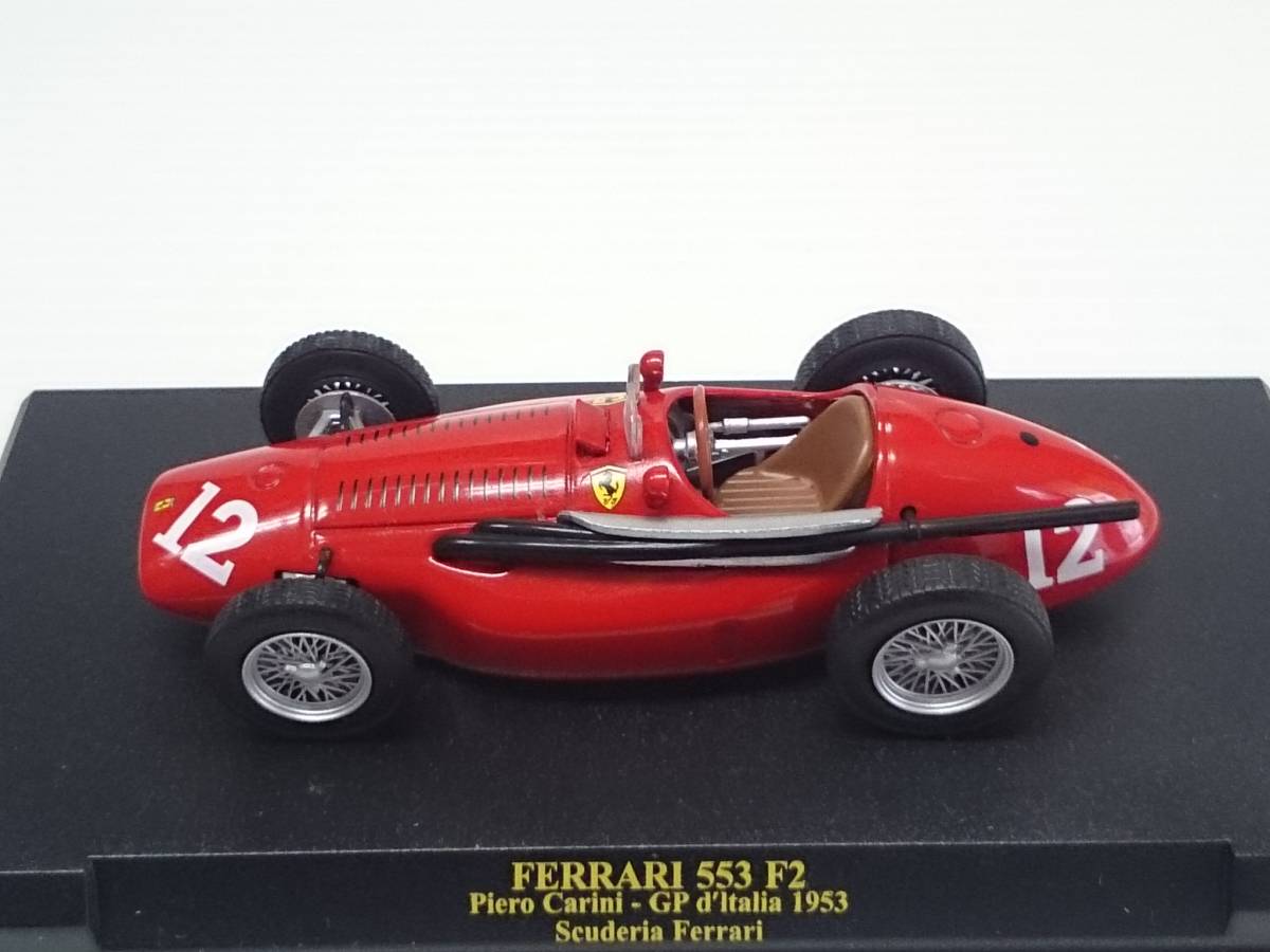 ◆80 アシェット 定期購読 公式フェラーリF1コレクション vol.80 Ferrari 625 F1 マイク・ホーソン Mike Hawthon (1954) IXOの画像6