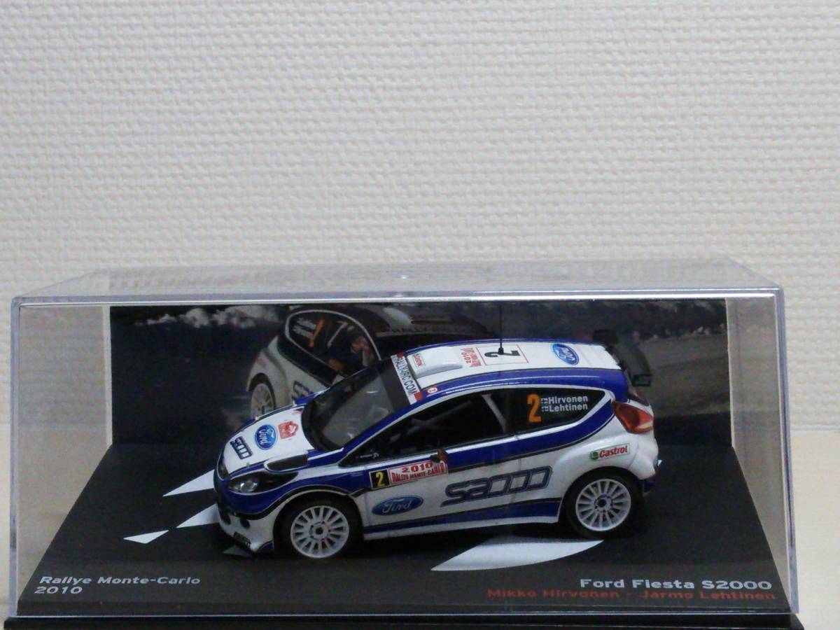 ○27 DeA デアゴスティーニ 書店販売 隔週刊ラリーカーコレクション No.27 フォード・フィエスタ S2000 Ford Fiesta S2000 (2010) IXO_画像7