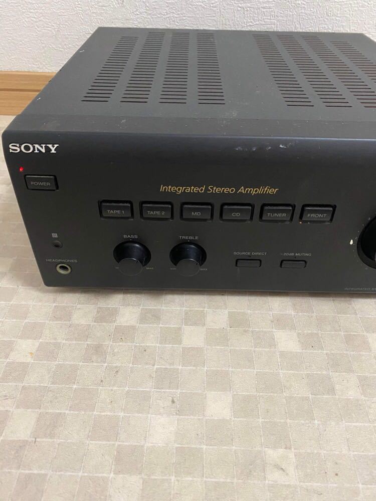 動作OK SONY ソニー TA-F37R プリメインアンプ_画像2