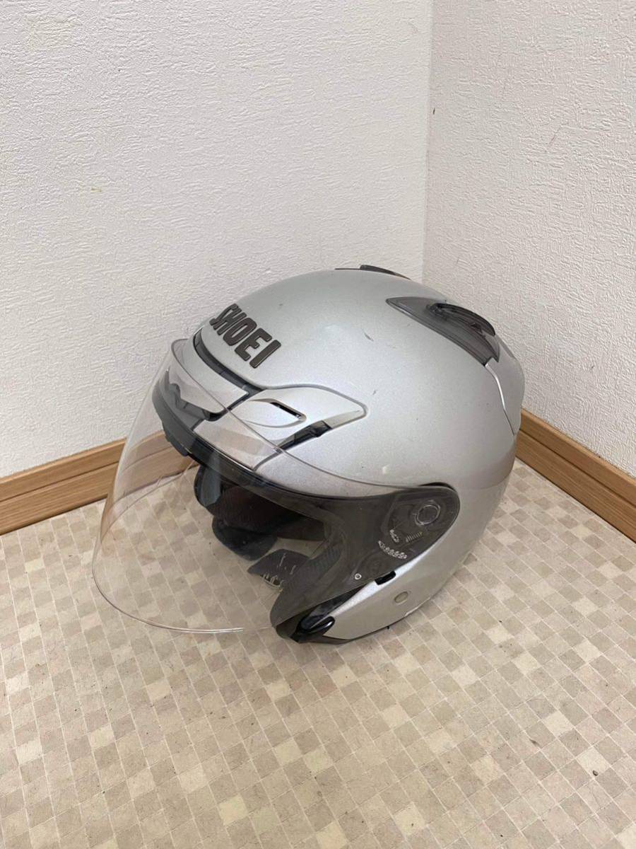 SHOEI J-FORCE IIIジェットヘルメット Lサイズ(59cm)_画像1