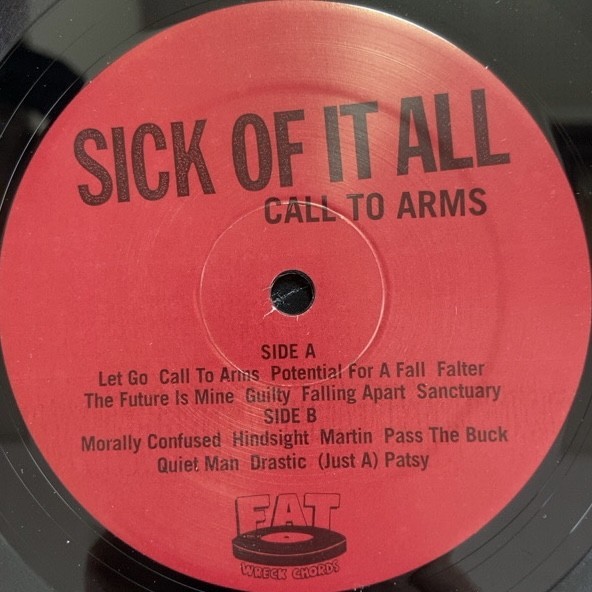 SICK OF IT ALL CALL TO ARMS LP_画像3