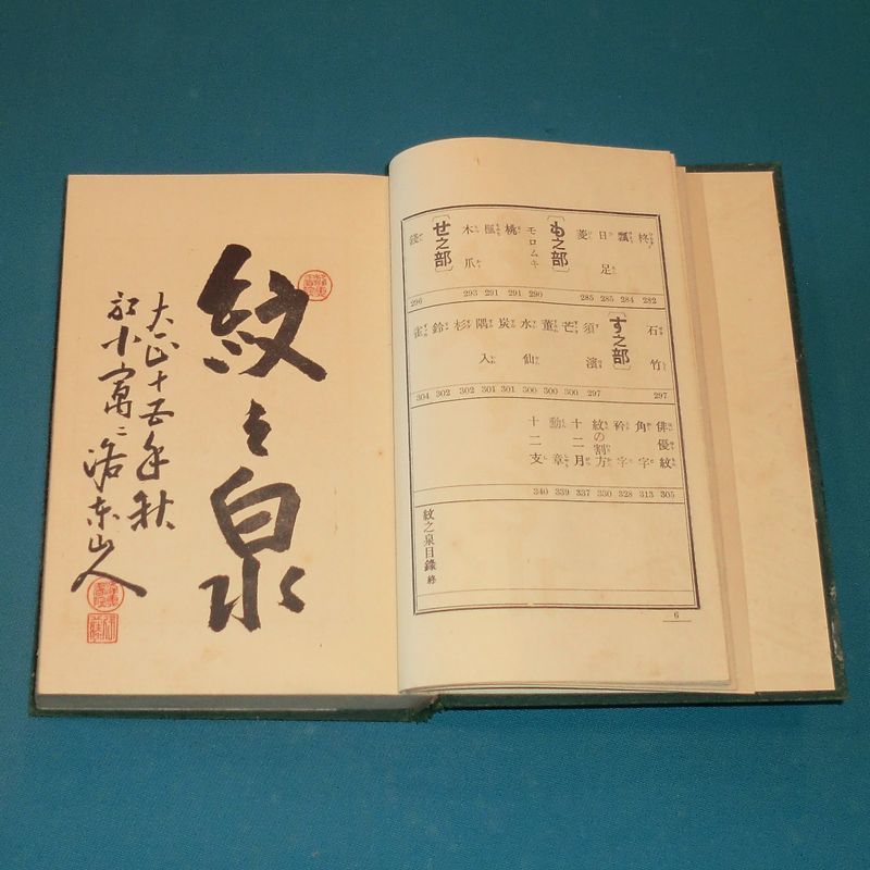 古書 大正15年★標準紋帖 紋之泉 初版本★吉野竹次郎編 洛東書院★紋帖 家紋 資料 見聞諸家紋 紋かがみ 小紋帖 古文書★匿名発送！の画像6