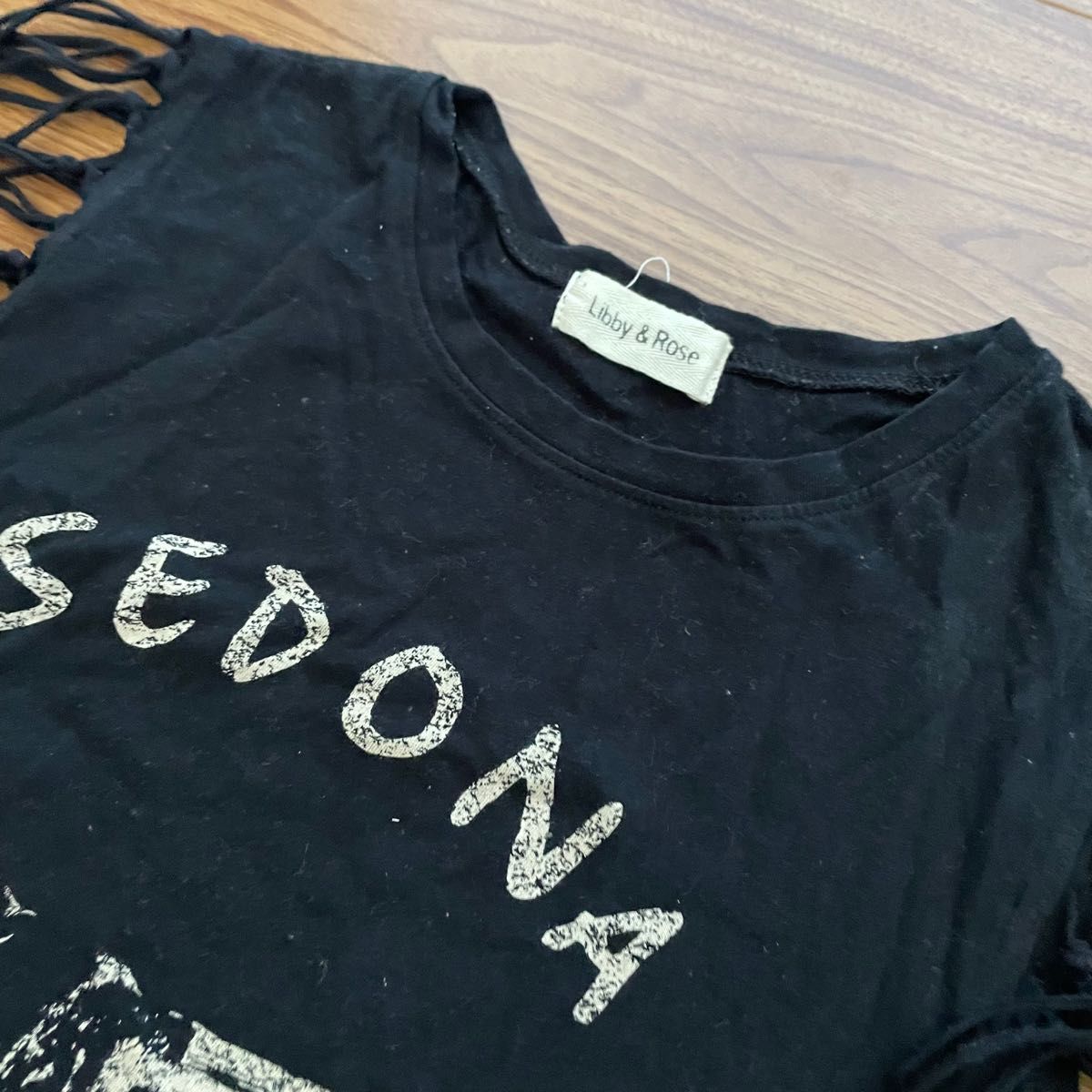 半袖Tシャツ　 タンクトップ　Libby &Rose レディース　黒　ブラック　SEDONA ARIZONA