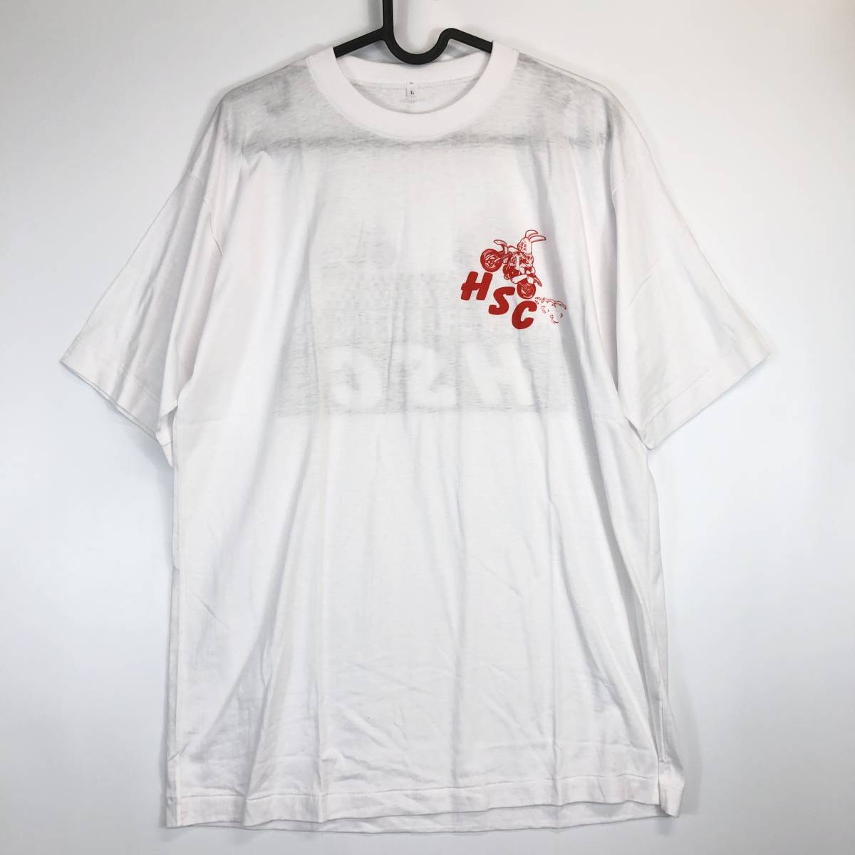 90s デッドストック HSC H・A.・R・T ホンダ 半袖Tシャツ オフロード ホワイト HONDA Lサイズ_画像1