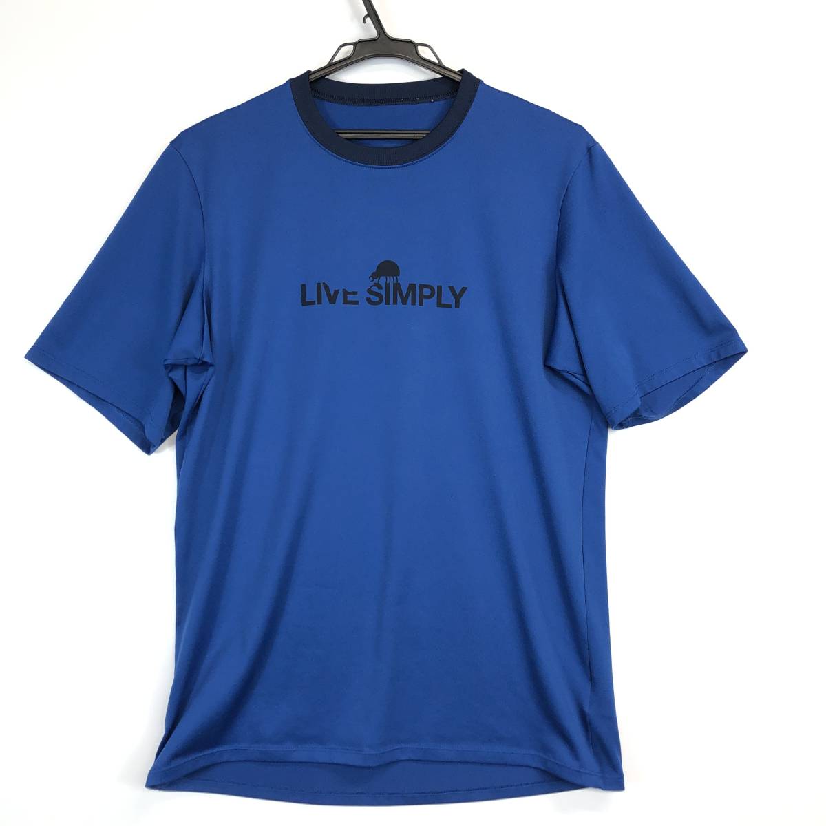 パタゴニア キャプリーン1 シルクウェイト グラフィック Tシャツ PATAGONIA 45320 ブルー LIVE SIMPLY メンズMサイズ_画像1