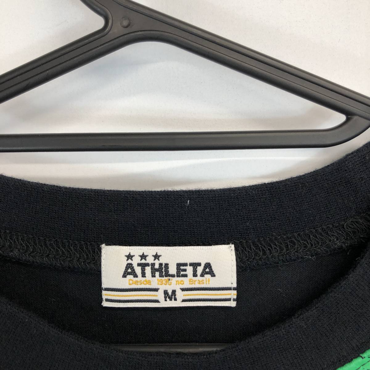 アスレタ ATHLETA 長袖Tシャツ ブラック Mサイズ