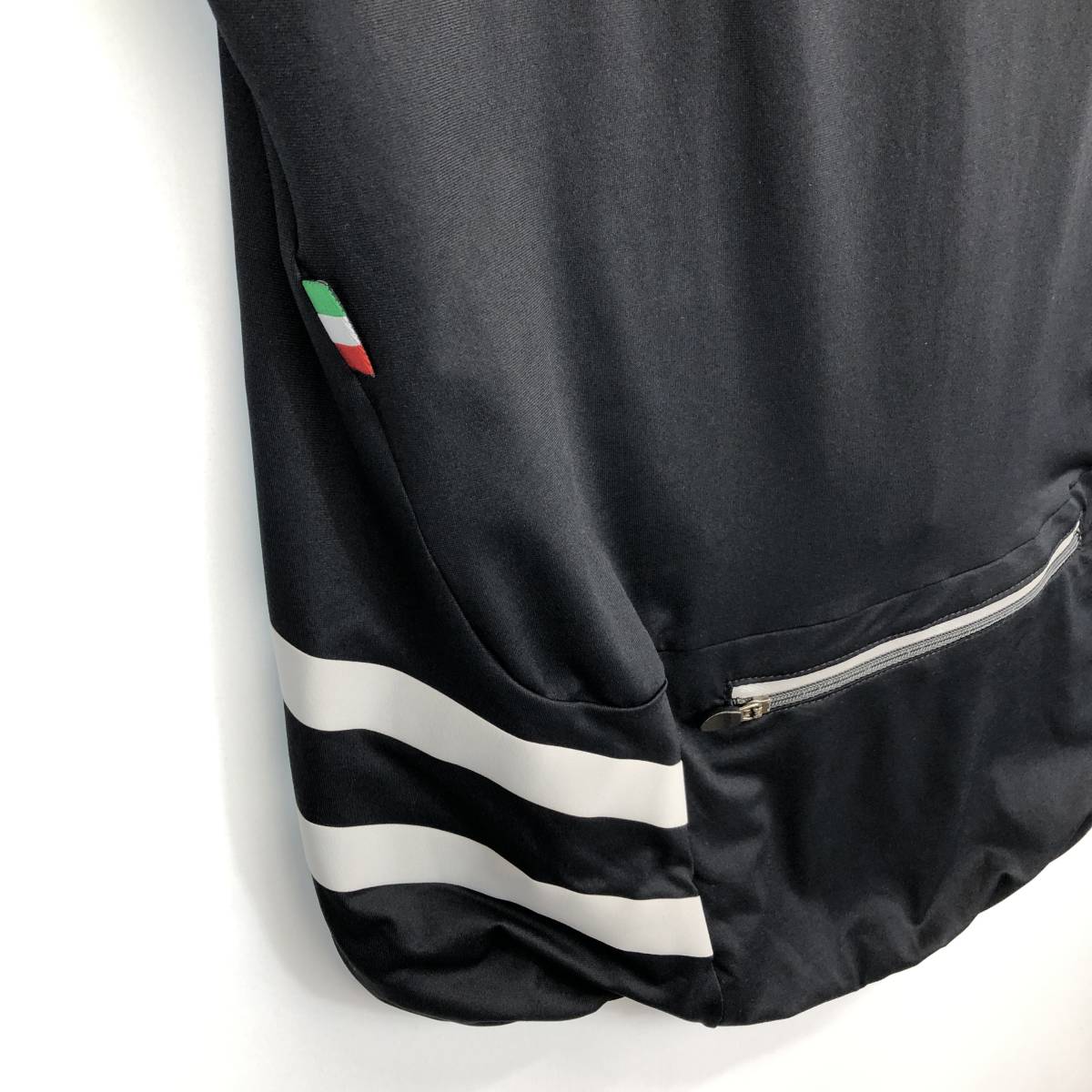 カンパニョーロ Campagnolo 半袖サイクルジャージ ブラック グレー XXLサイズ 2011モデルの画像8