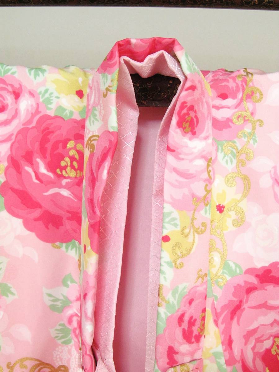shi45.. женщина . праздничная одежда нижняя рубашка имеется розовый цвет серия земля роза рисунок SEIKO MATSUDA длина 95cm