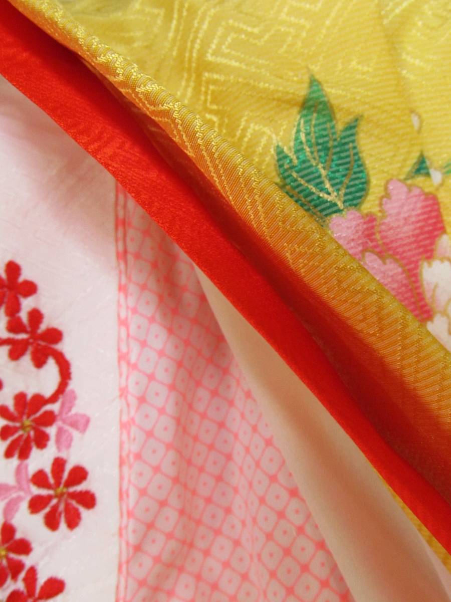 shi80.. женщина . кимоно с длинными рукавами нижняя рубашка . комплект 3 лет для .. тамбурин без тарелочек . рисунок прекрасный товар длина 85cm "Семь, пять, три" 