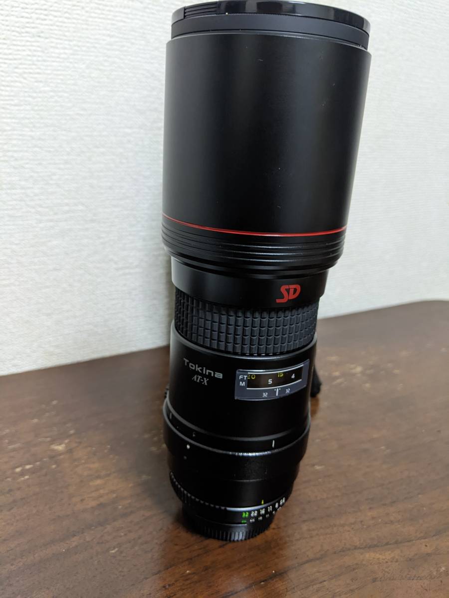 送料無料！Tokina AT-X AF 400mm 1:5.6　レンズ　ケース・レンズフィルター付き_画像9