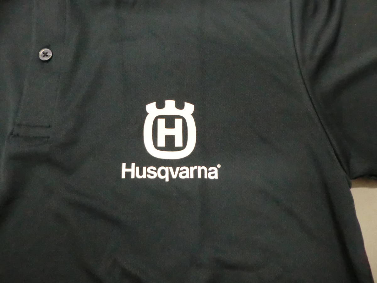  not for sale Husquarna polo-shirt M size new goods * unused free shipping 