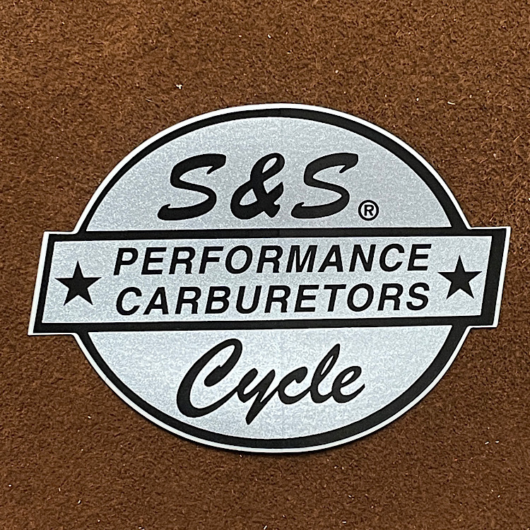 S&S ビンテージ ステッカー ハーレーダビッドソン モーター系 デッドストックバイカー S&S Cycle PERFORMANCE CARBURETORS Vintage Sticker_画像2