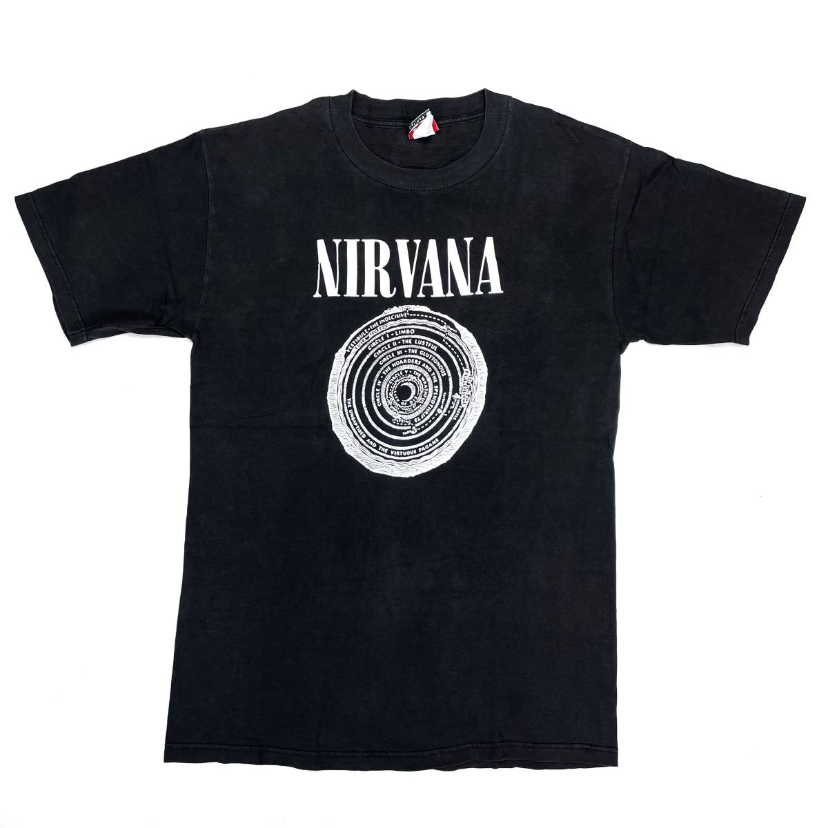 当時物 1992年 ニルヴァーナ NIRVANA Tシャツ sizeL (ビンテージ SONIC