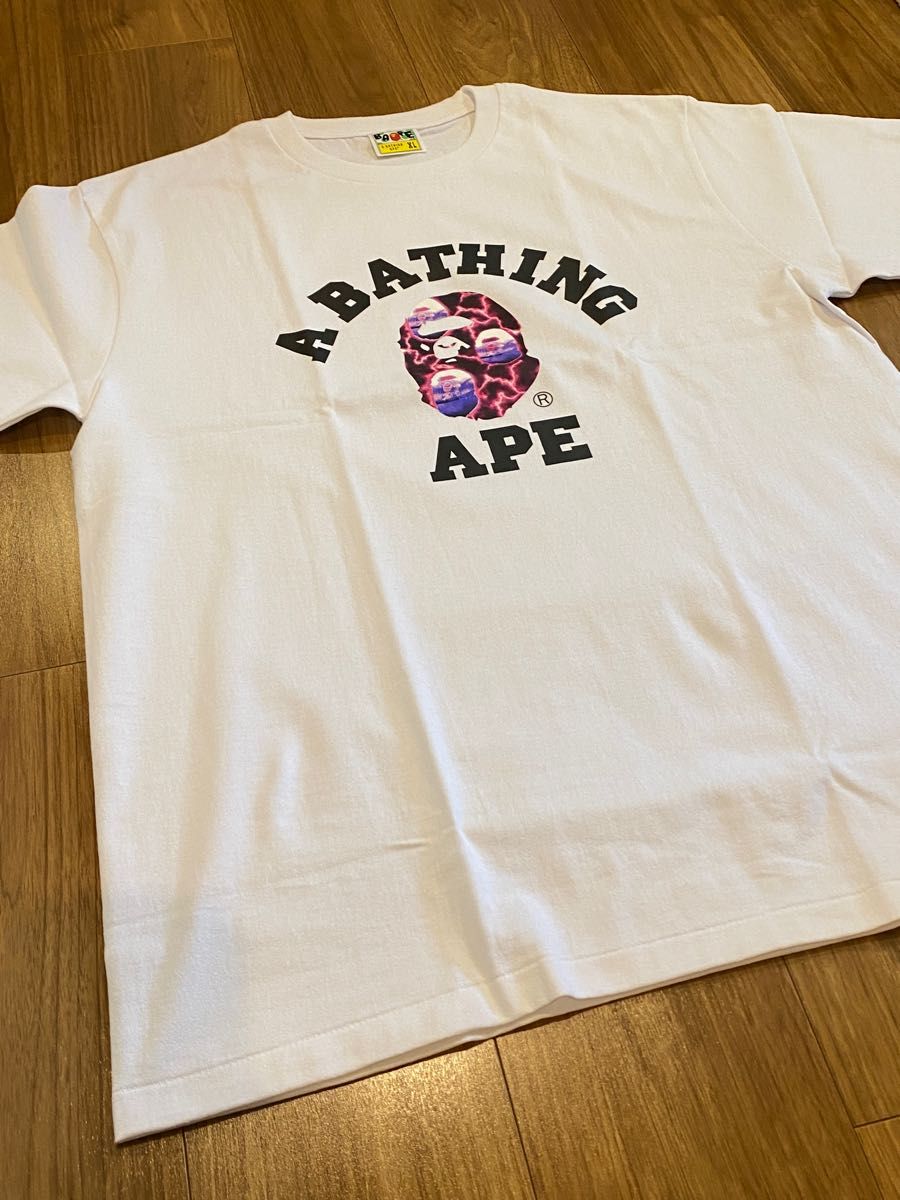 【新品】A BATHING APE  アベイシングエイプ  Tシャツ　XLサイズ