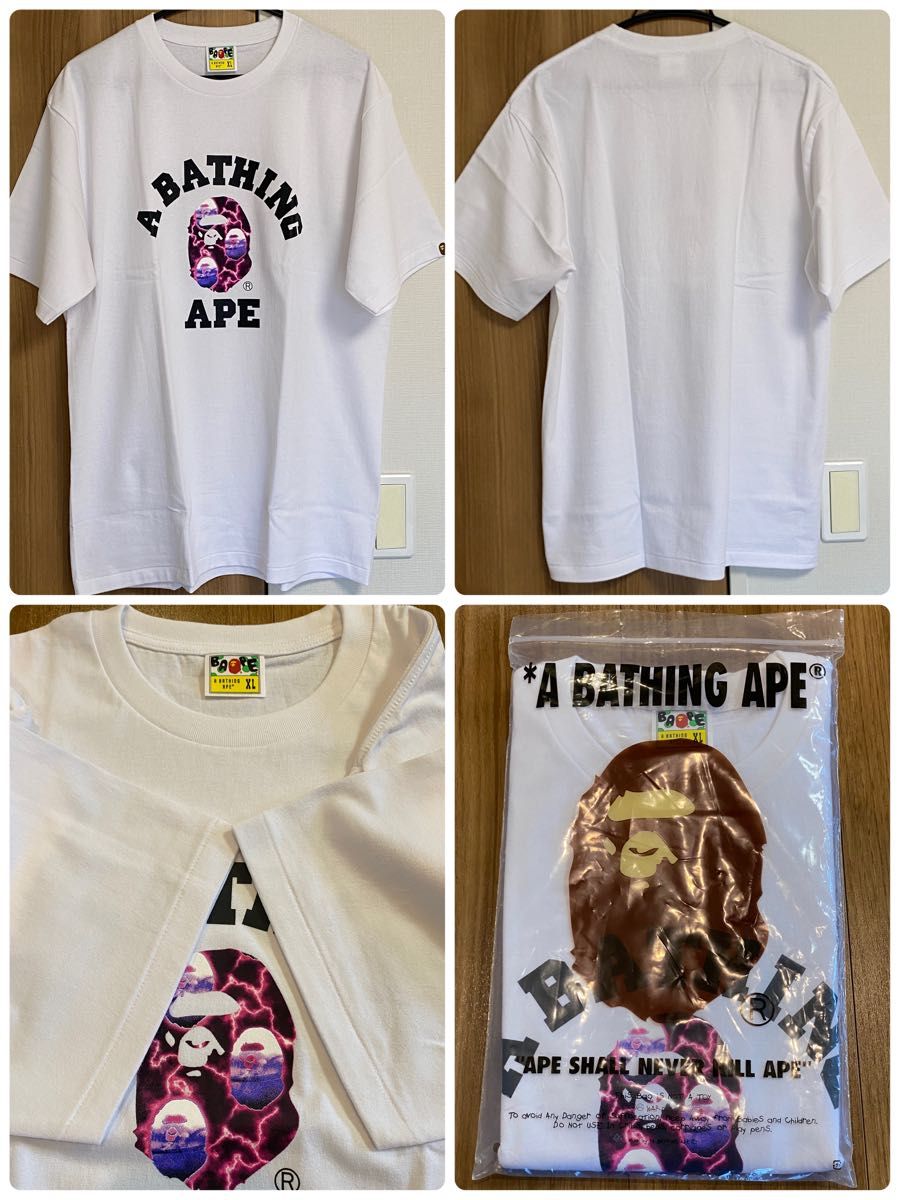 【新品】A BATHING APE  アベイシングエイプ  Tシャツ　XLサイズ