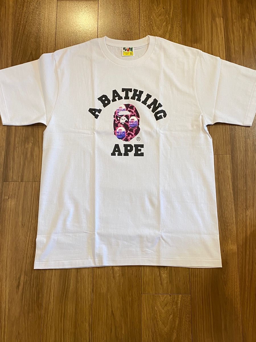 【新品】A BATHING APE  アベイシングエイプ  Tシャツ　XLサイズ