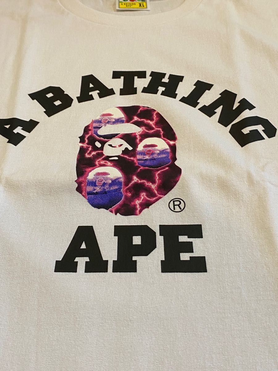 【新品】A BATHING APE  アベイシングエイプ  Tシャツ　XLサイズ