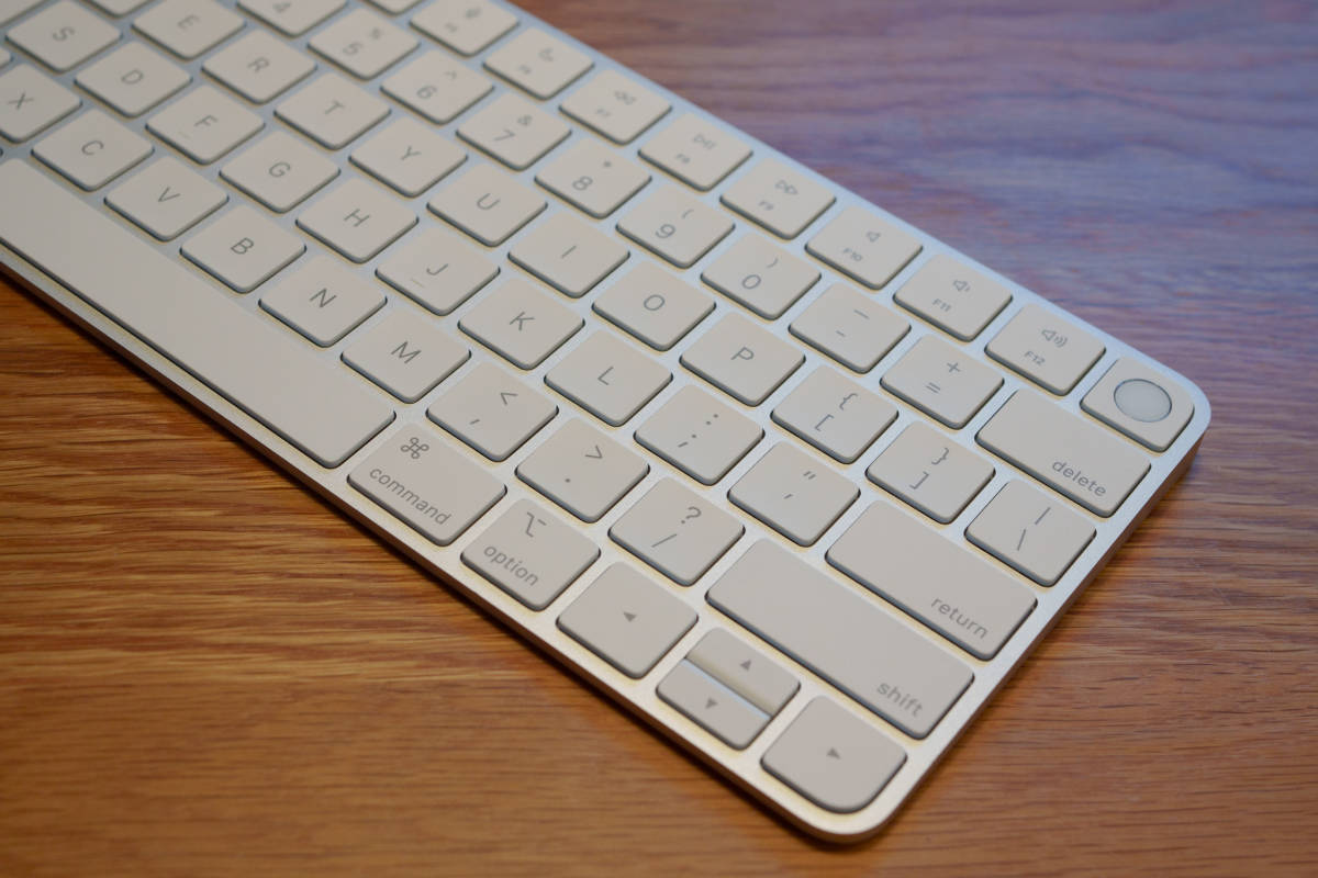 美品 Apple Magic Keyboard Touch ID付き US配列(Appleシリコン 美品 Apple Magic Keyboard Touch ID付き US配列(Appleシリコン