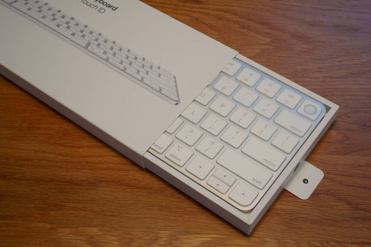 美品 Apple Magic Keyboard Touch ID付き US配列(Appleシリコン 美品 Apple Magic Keyboard Touch ID付き US配列(Appleシリコン