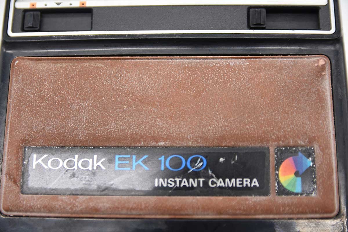 *ko Duck Kodak EK100 Polaroid camera instant camera retro U.S.A America made operation not yet verification Junk 