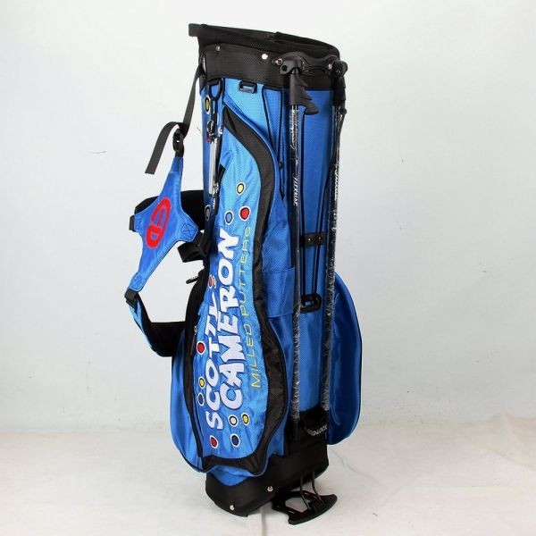 Scotty Cameron Scotty Cameron MILLED PUTTERS Stand Bag Jackpot - 藍色 原文:Scotty Cameron スコッティ・キャメロン MILLED PUTTERS　スタンドバッグ　ジャックポット－ ブルー