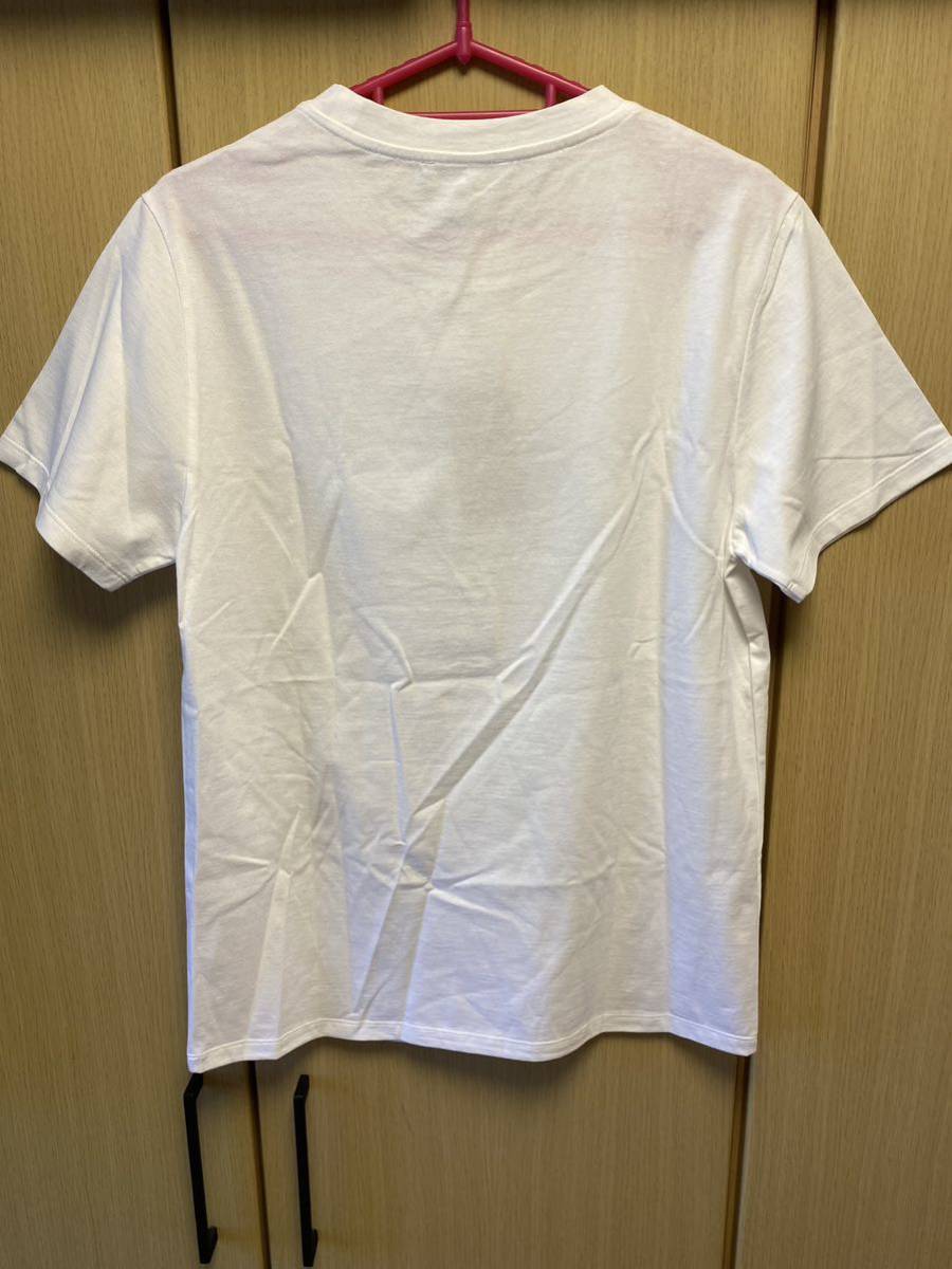 正規 新品 21SS A.P.C. アーペーセー アペセ ロゴ クルーネック Tシャツ 白 XS 24203-1-90962 定価 ¥12,100_画像6