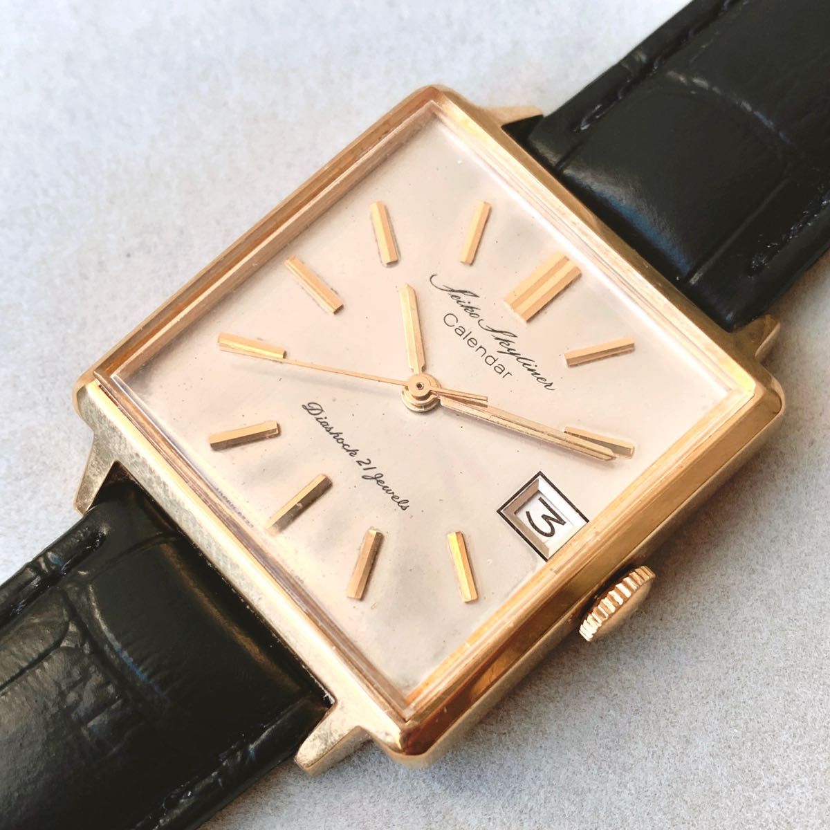 SEIKO セイコー スカイライナー 手巻 アンティーク 腕時計 稼働品 金