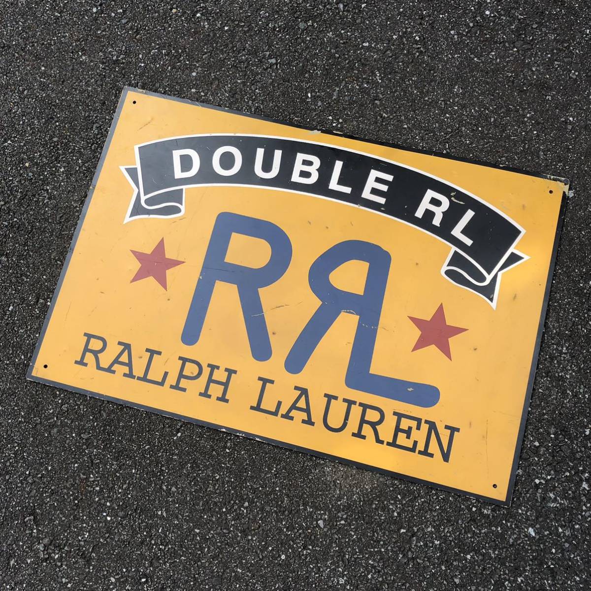 ポロラルフローレン!看板!非売品! Yahoo!オークション - 非売品 ビンテージ Polo Ralph Lauren